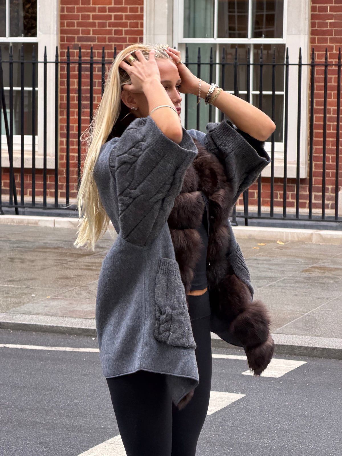 Caroline wool coat