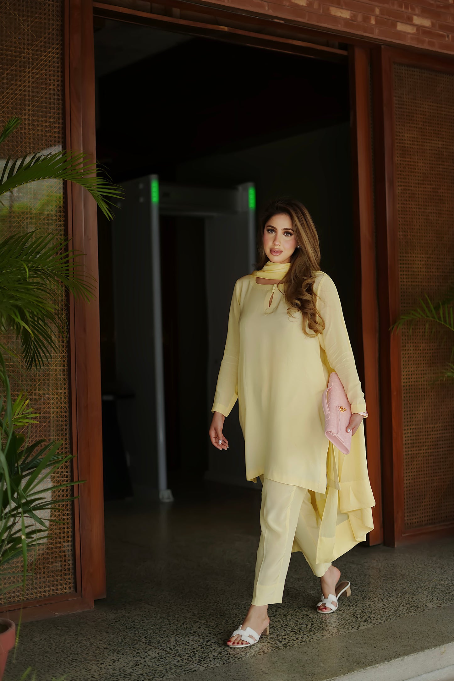 Lemon twill set