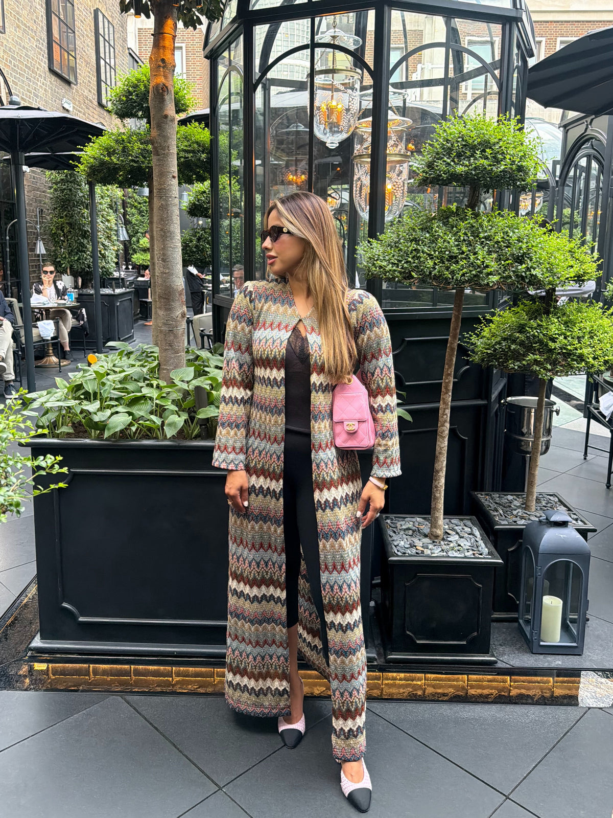 Chevron Cardigan