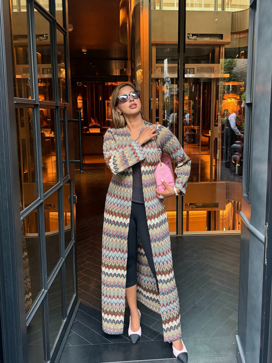 Chevron Cardigan