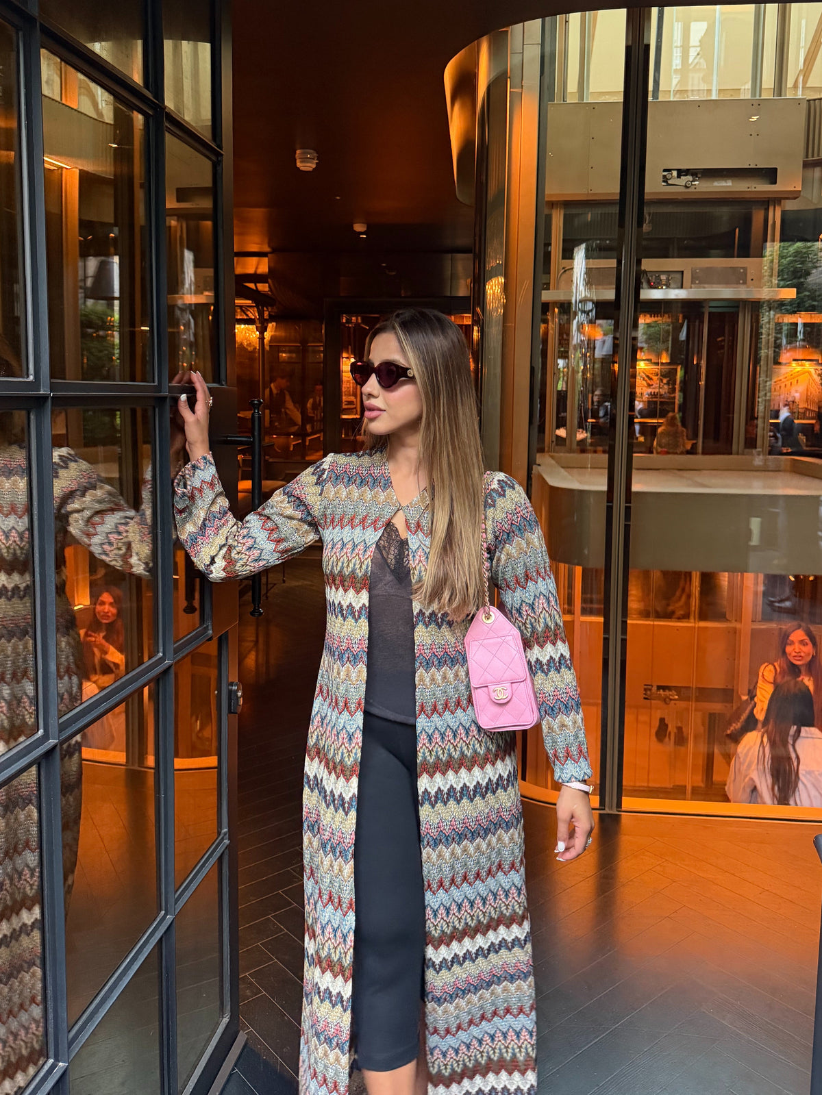 Chevron Cardigan