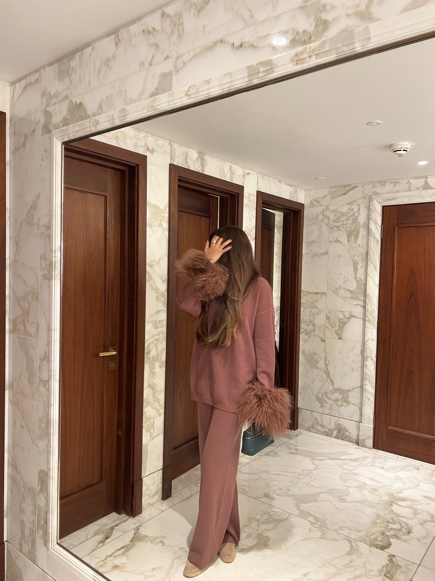 Serafina mohair knit set