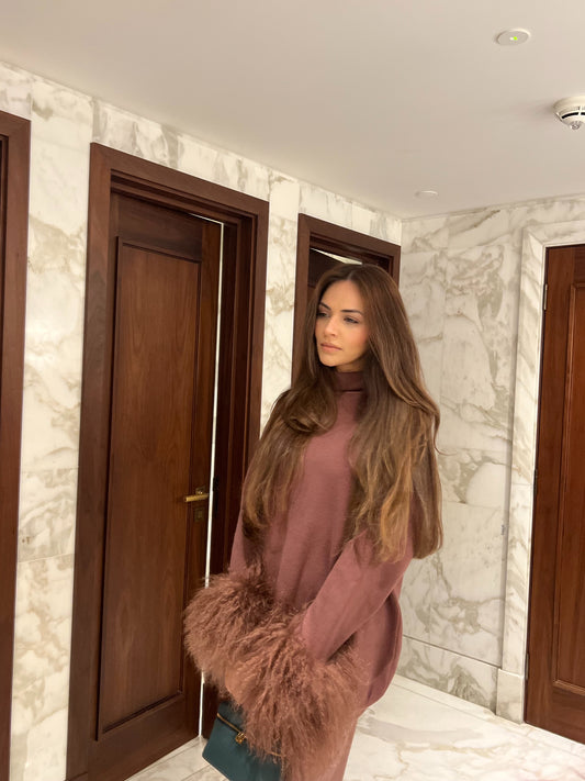 Serafina mohair knit set