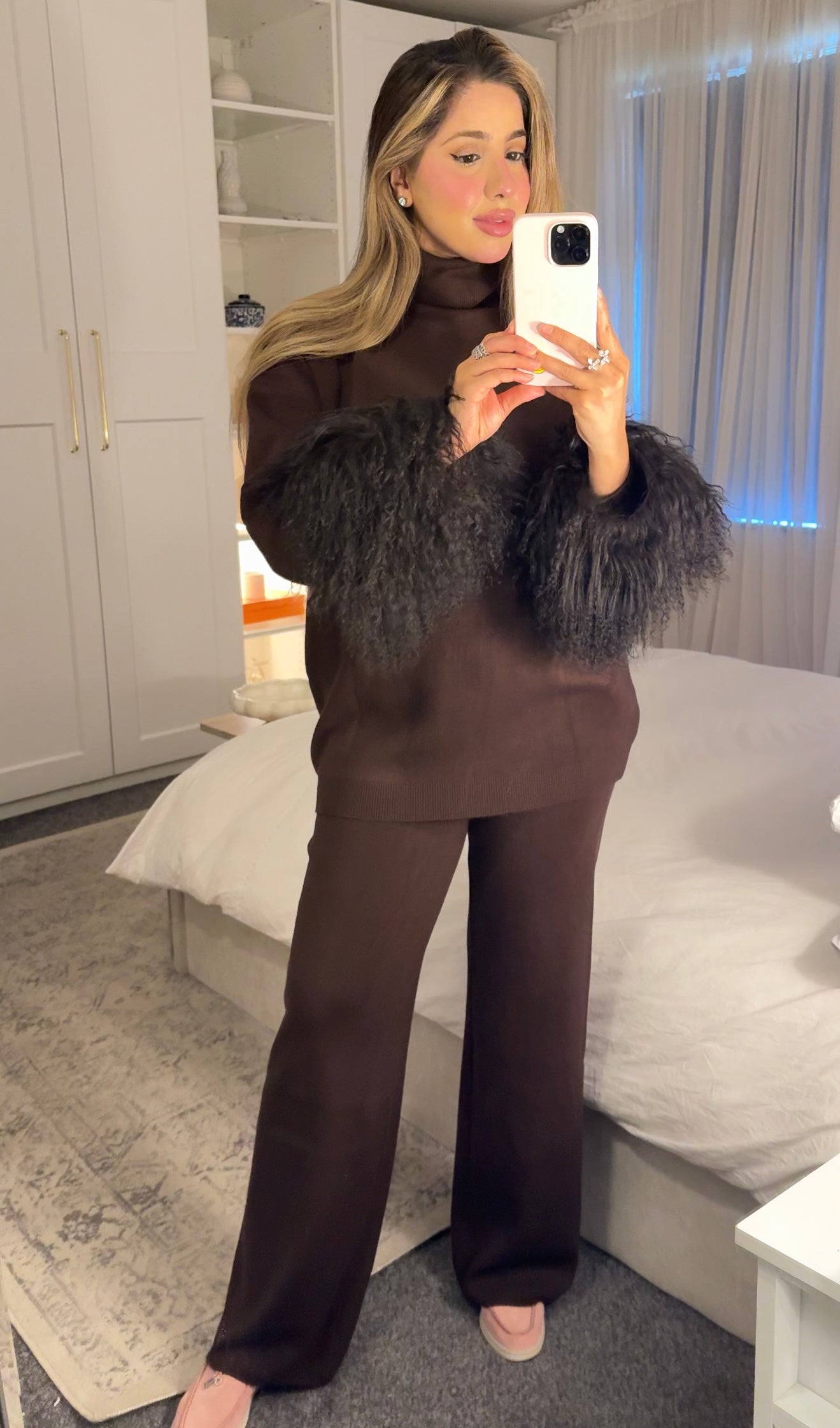 Giselle mohair knitwear set