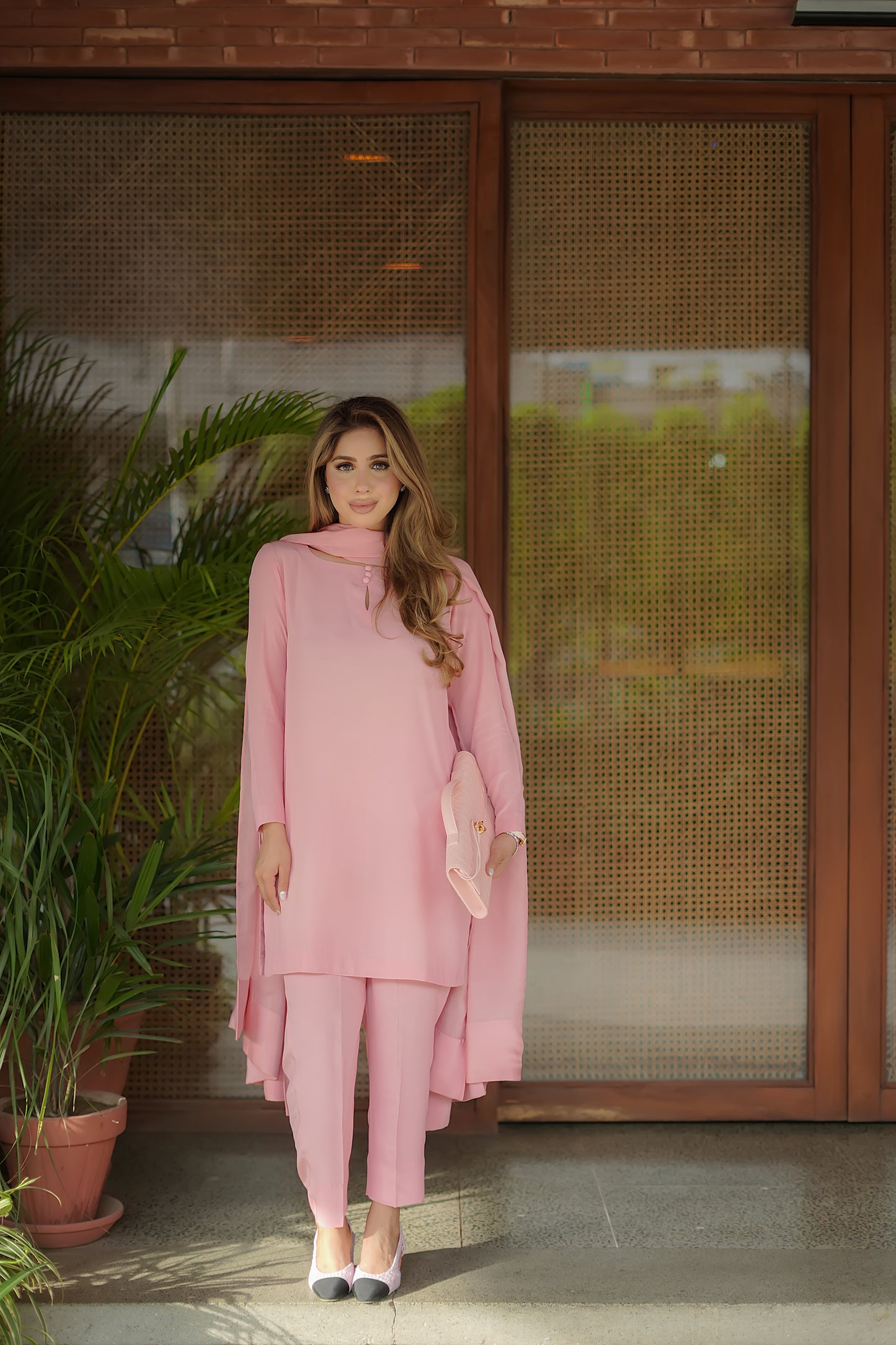 Rose twill set