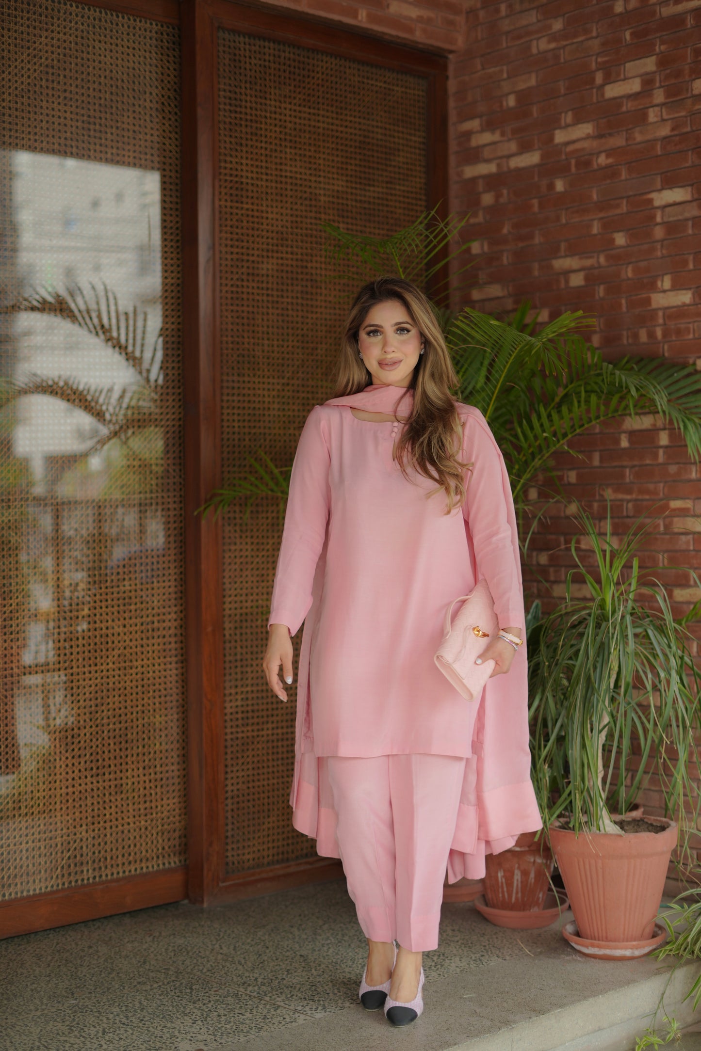 Rose twill set