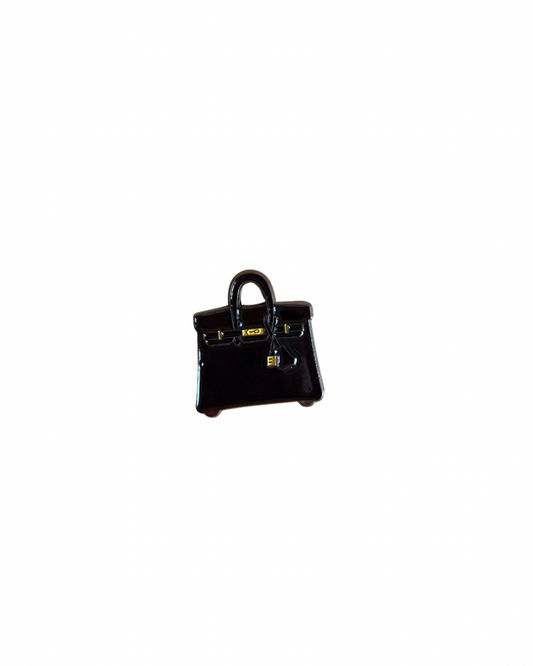 Black Birkin metal sticker